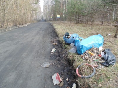 znów brudno na Polnych Kwiatach.JPG